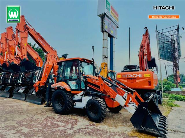 Máy xúc đào liên hợp Hitachi BX100 lần đầu tiên có mặt tại Việt Nam