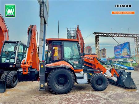 Máy xúc đào liên hợp Hitachi BX100 thống trị các công trường tại Việt Nam