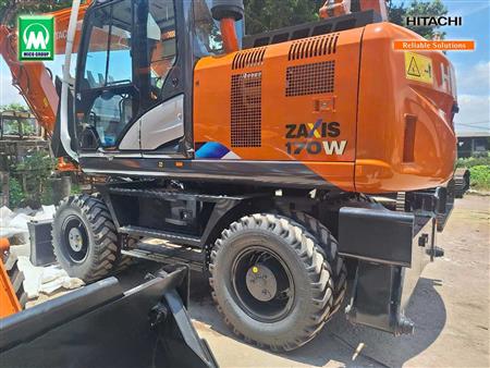 Máy đào bánh lốp Hitachi ZX170W-5A