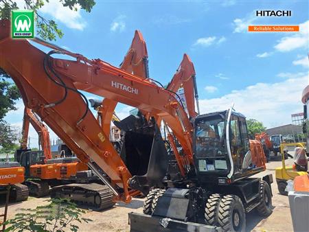 Máy đào bánh lốp Hitachi ZX170W-5A