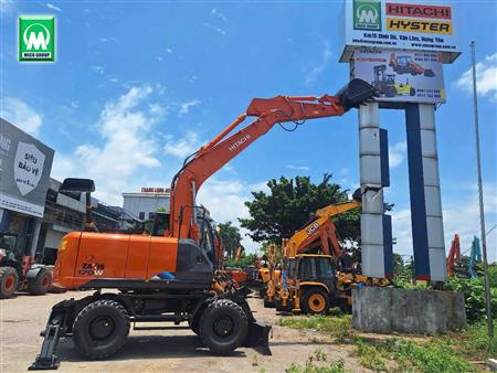 Máy đào bánh lốp Hitachi ZX170W-5A