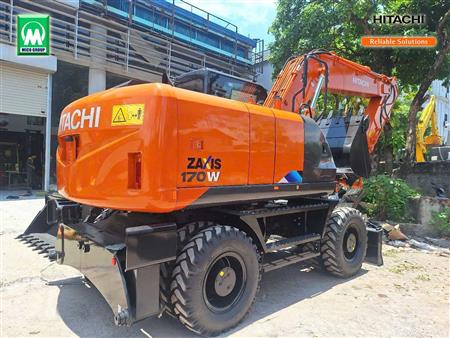 Máy đào bánh lốp Hitachi ZX170W-5A