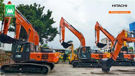 Máy đào bánh xích Tata Hitachi EX210LC Prime