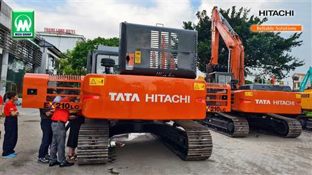 Máy đào bánh xích Tata Hitachi EX210LC Prime