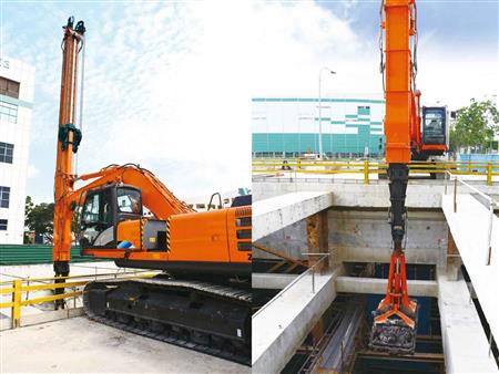 Máy đào cần ống lồng Hitachi ZX330LC-5G CTA 30m