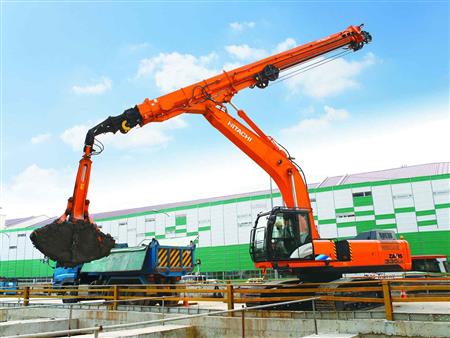 Máy đào cần ống lồng Hitachi ZX330LC-5G CTA 30m