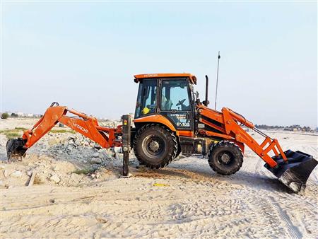 Máy xúc đào liên hợp Hitachi BX100