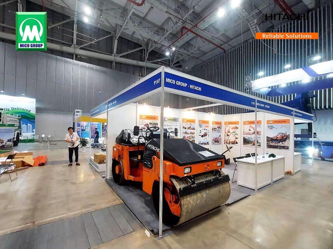 TRIỂN LÃM CONS & TRANS VIỆT NAM 2025 | MICO GROUP giới thiệu Máy xây dựng HITACHI
