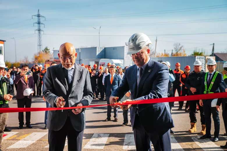 Lễ khánh thành Nhà máy sản xuất linh kiện máy móc khai khoáng tại Kazakhstan