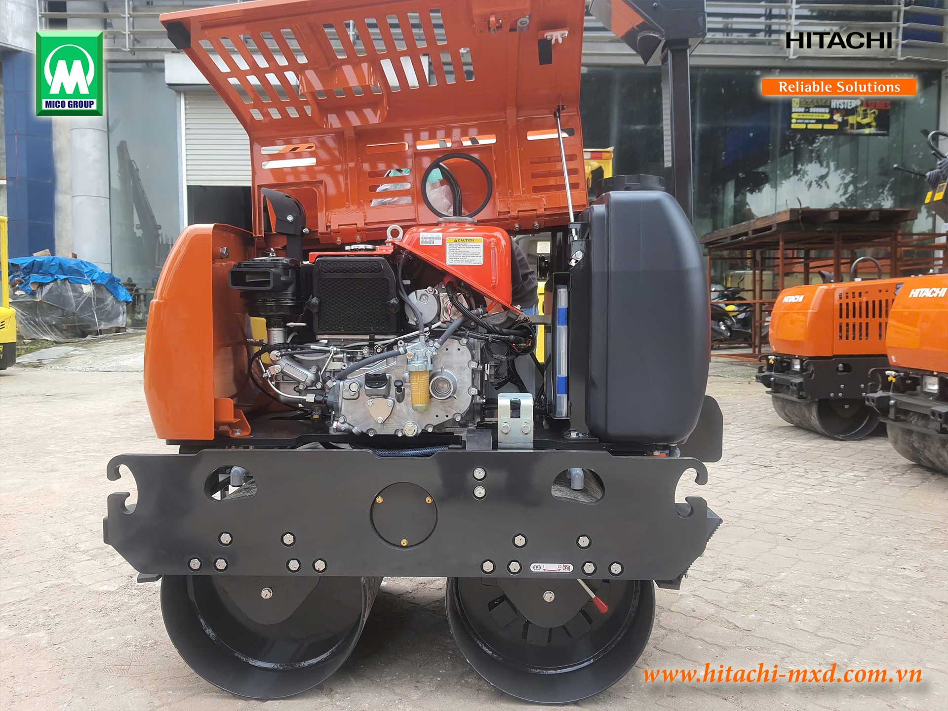 Xe lu dắt tay Hitachi ZV550WL và ZV650WL sẵn khi MICO GROUP